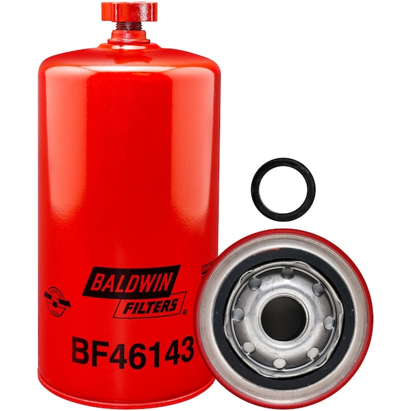 Fuel Filter, 7-31/32" L, 3-11/16" O.D.